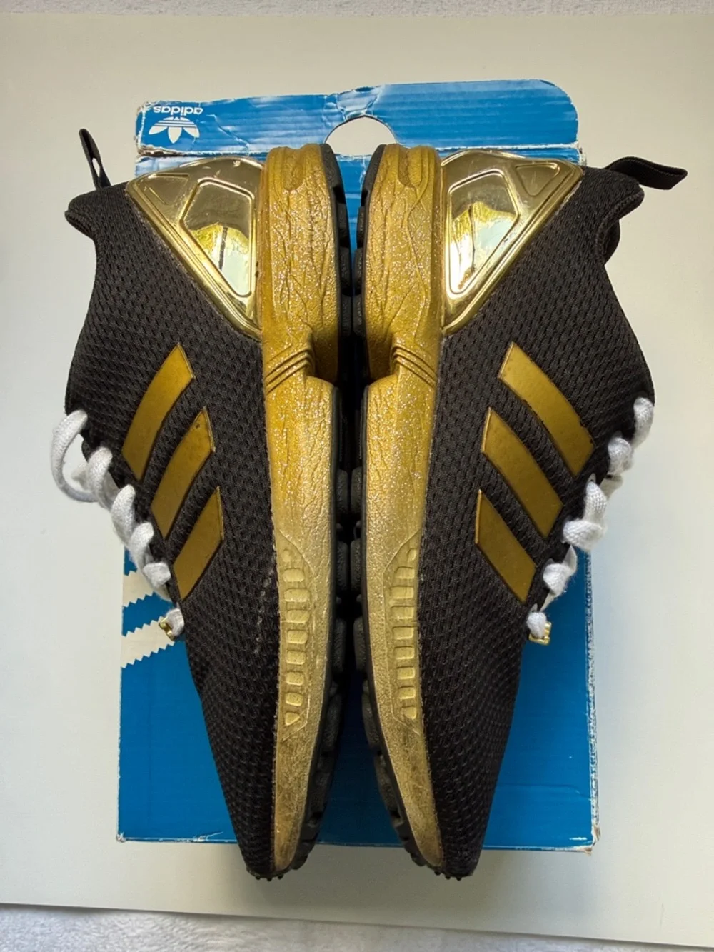 Adidas ZX Flux Star Wars Gold Detail Sneakers Youth 4.5Y Women 7